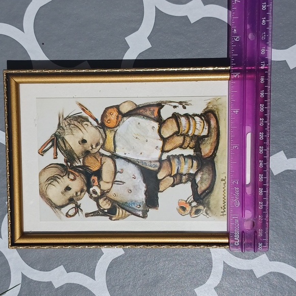 Vintage Hummel framed print. - Picture 4 of 5